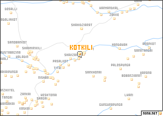 map of Kot Kili