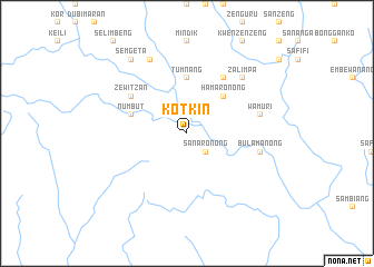 map of Kotkin