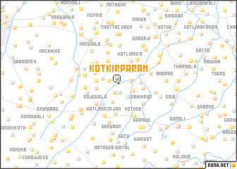 map of Kot Kirpa Rām