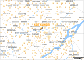 map of Kot Kuman