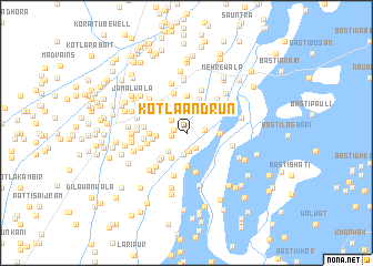 map of Kotla Andrūn