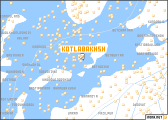 map of Kotla Bakhsh