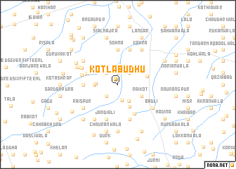 map of Kotla Budhu