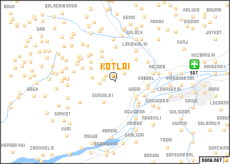 map of Kotlai