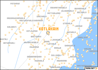 map of Kotla Kaim