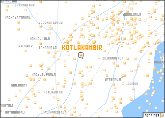 map of Kotla Kambīr