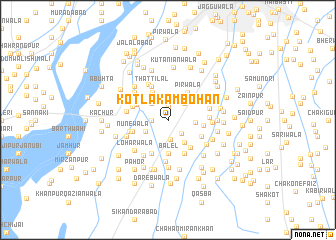 map of Kotla Kambohan