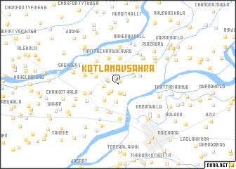 map of Kotla Mav Sahra