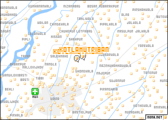 map of Kotla Mutribān