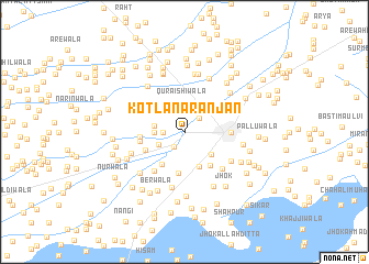 map of Kotla Naranjan