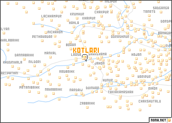 map of Kotlari