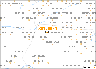 map of Kotlarka