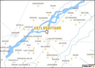 map of Kotla Saiyidān