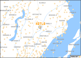 map of Kotla