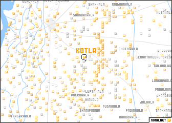 map of Kotla