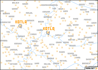 map of Kotla