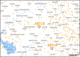 map of Kotla