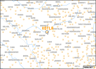 map of Kotla