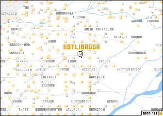 map of Kotli Bagga