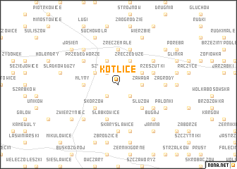 map of Kotlice