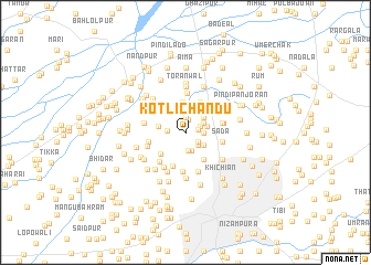 map of Kotli Chandu