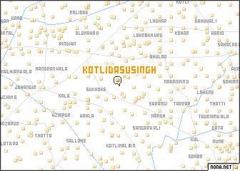 map of Kotli Dāsu Singh