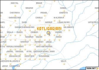 map of Kotli Gagiāni