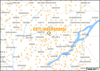 map of Kotli Hadpanandi