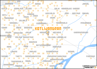 map of Kotli Jandrān