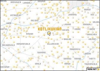 map of Kotli Kukiān