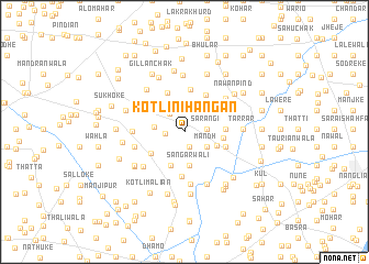 map of Kotli Nihangan