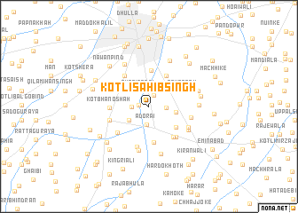 map of Kotli Sāhib Singh