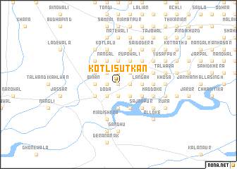 map of Kotli Sutkān