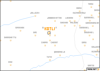 map of Kotli