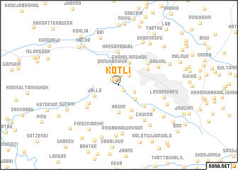 map of Kotli