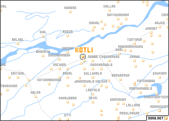 map of Kotli