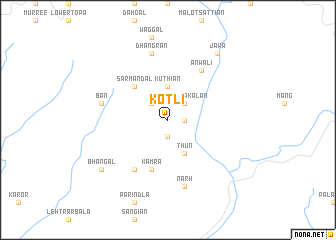 map of Kotli