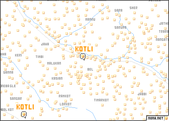 map of Kotli