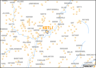 map of Kotli