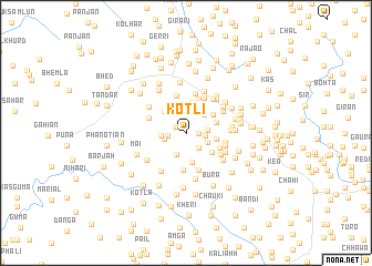 map of Kotli