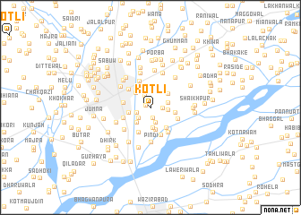 map of Kotli