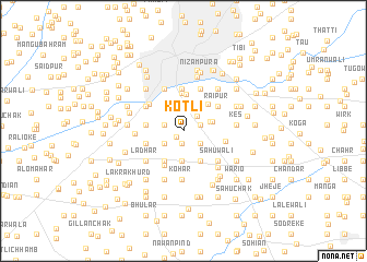 map of Kotli