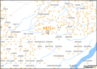 map of Kotli