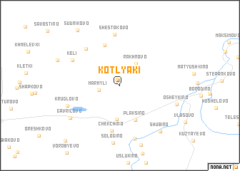 map of Kotlyaki