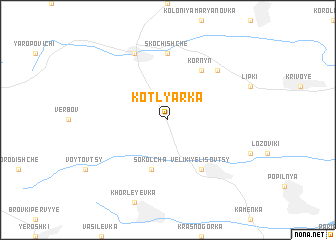 map of Kotlyarka