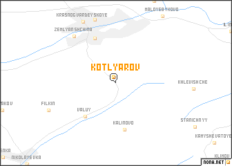 map of Kotlyarov