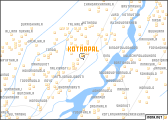 map of Kot Mapāl