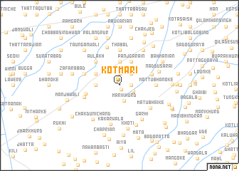 map of Kot Māri