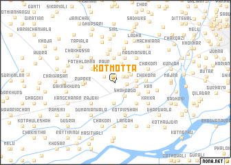 map of Kot Motta