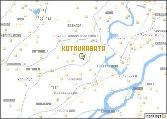 map of Kot Muhabata